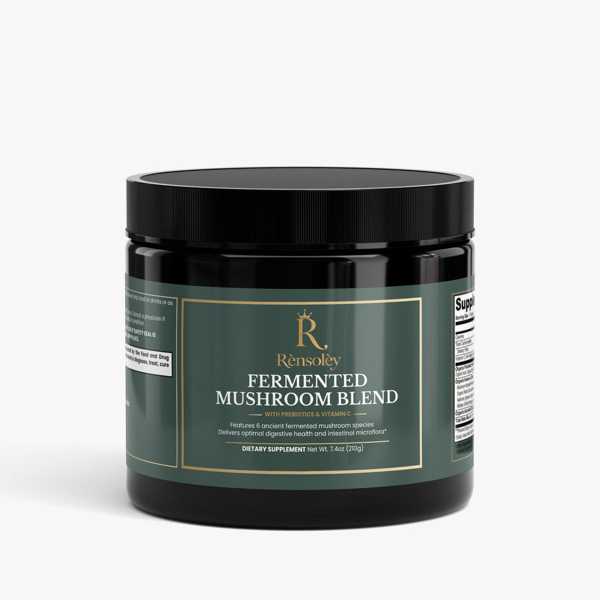 Fermented mushroom blend